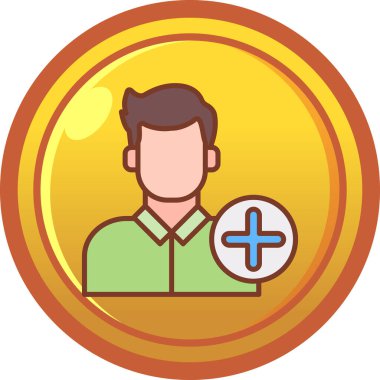 Çember simgesinde bozuk parası olan adam