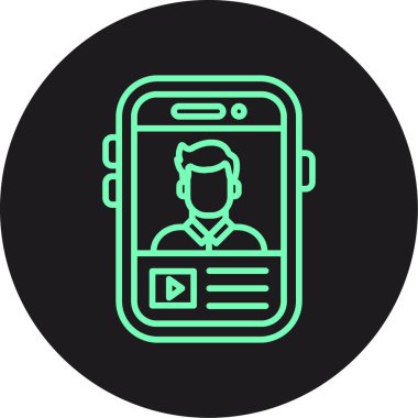 seo modern simgesinin vektör illüstrasyonu