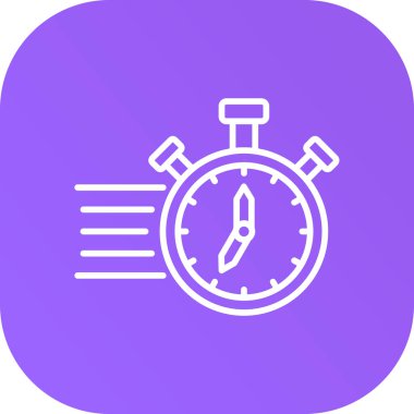 Vektör saati Ico, vektör illüstrasyonu