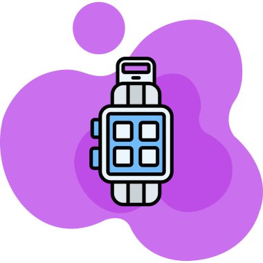 smartwatch simge vektör çizimi