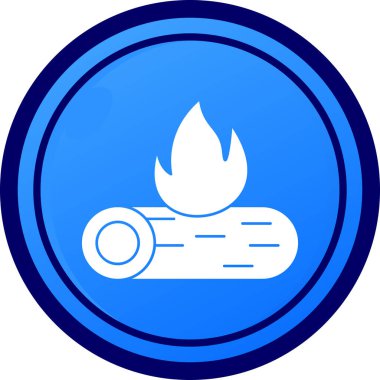 ateş alev ikonu vektör illüstrasyonuName