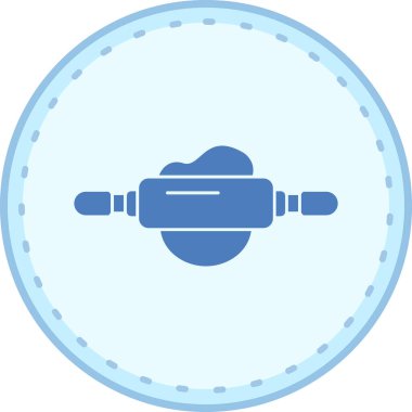 Modern b 'nin vektör illüstrasyonu eksik simgesi