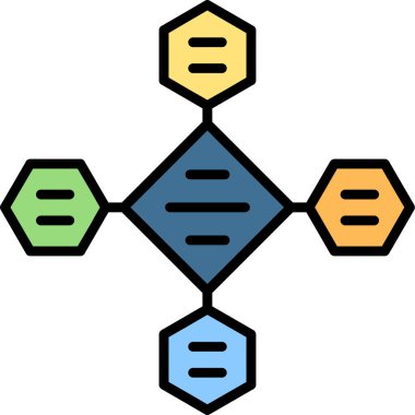 seo modern simgesinin vektör illüstrasyonu