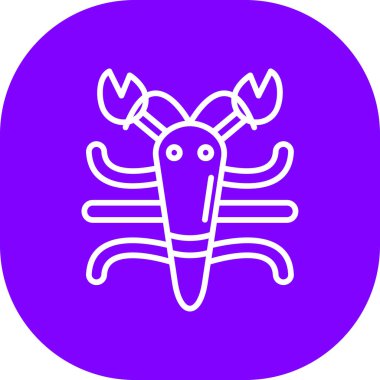 Bir böceğin vektör çizimi