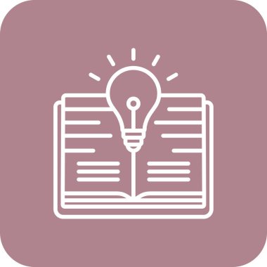 kitap simgesi vektör illüstrasyonu