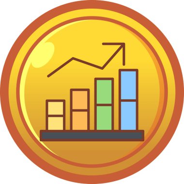 Grafik. Web simgesi basit illüstrasyon