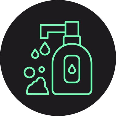 şişe simgesi vektör illüstrasyonu