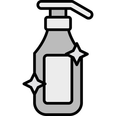 şişe simgesi, vektör illüstrasyonu