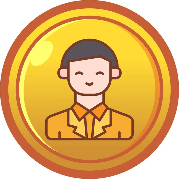 Farklı renkte insanların vektör illüstrasyonu. İnsan avatarı