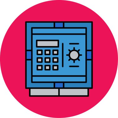 Modern yapı simgesinin vektör illüstrasyonu