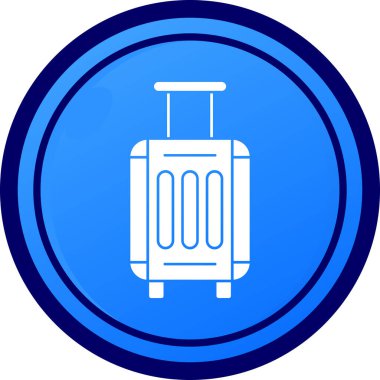 Bagaj simge vektör çizim