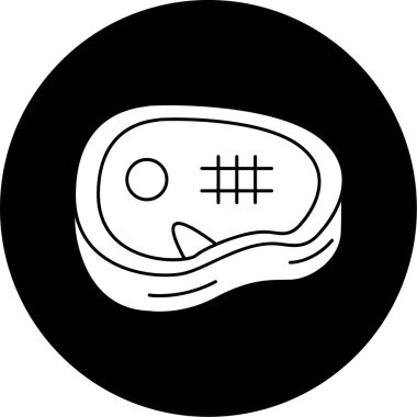 Bir bowling topunun vektör illüstrasyonu