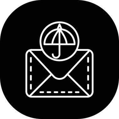 e- posta simgesi vektör illüstrasyonu