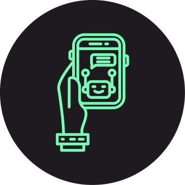 seo modern simgesinin vektör illüstrasyonu