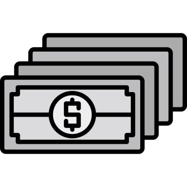 para dolar simgesi taslak biçimi