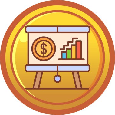 iş grafiği vektör illüstrasyonu