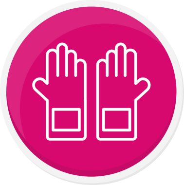 el simgesi vektör illüstrasyonu