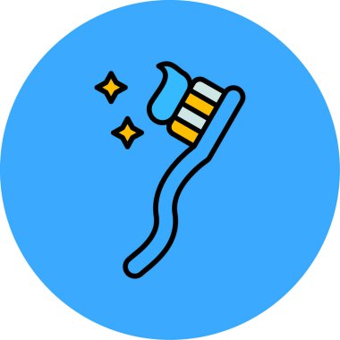 Modern simgenin vektör illüstrasyonu