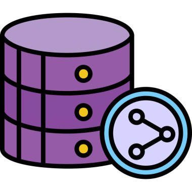 sunucu veri tabanı simgesi