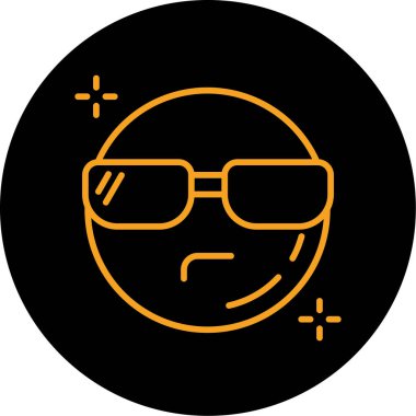 İfade simgesi, vektör illüstrasyonu