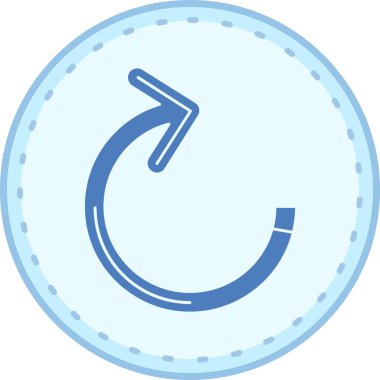 Pusula. Web simgesi basit illüstrasyon