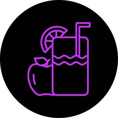 vektör içeceği resimleme