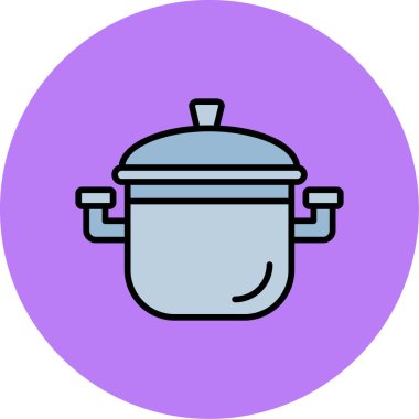 Kettle simgesinin vektör illüstrasyonu