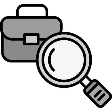 Ara. Web simgesi basit illüstrasyon