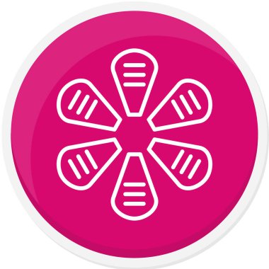 DNA simgesi vektör illüstrasyonu