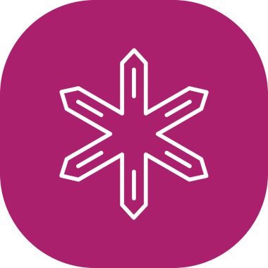 Yıldızın vektör illüstrasyonu