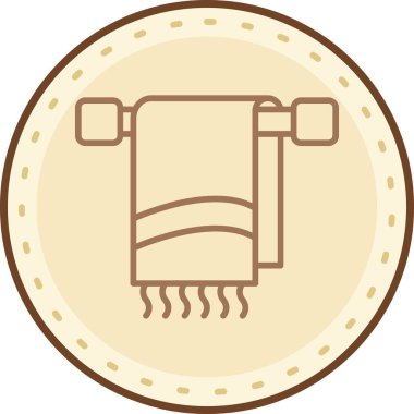 Modern simgenin vektör illüstrasyonu