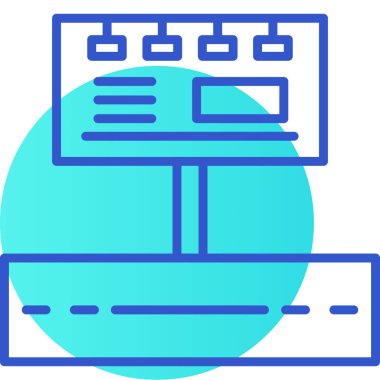 bilgisayar simgesi modern vektör illüstrasyonu