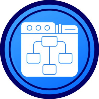 seo modern simgesinin vektör illüstrasyonu