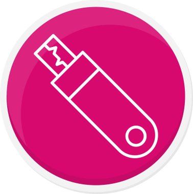 USB Flash sürücü simgesi.