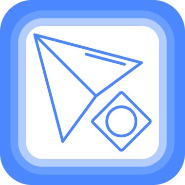 ok simgesinin vektör illüstrasyonu