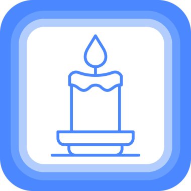 Mum simgesi vektör illüstrasyonu