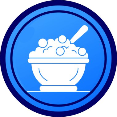 Gıda simgesinin vektör illüstrasyonu