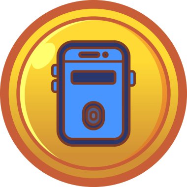 Para güvende. Basit resimleme