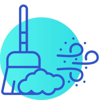 Bir borunun karikatür simgesinin vektör çizimi