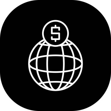 Küresel ağ kutsal kişilerin resmi. vektör çizim