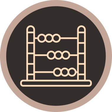 Modern bir simgenin vektör illüstrasyonu