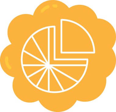 lemon. Web simgesi basit illüstrasyon