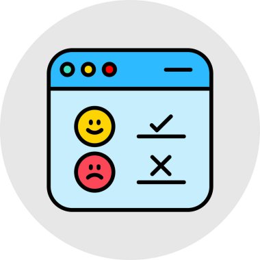 hüzünlü hesap makinesi renk çizelgesi vektörü