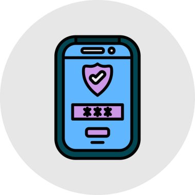 cep telefonu simgesi. vektör illüstrasyonu