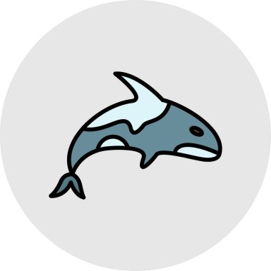 Yunus. Web simgesi basit illüstrasyon