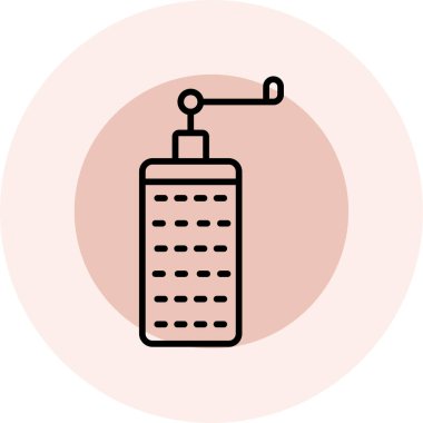 Modern bir simgenin vektör illüstrasyonu