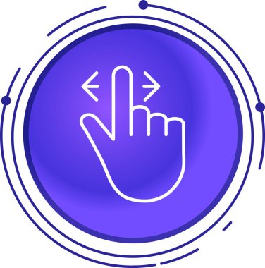 dokunmak için parmakla gösterme