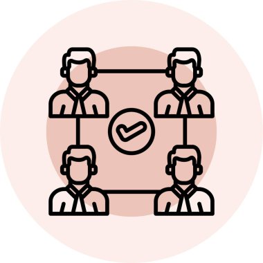 İş adamları. Basit tasarım