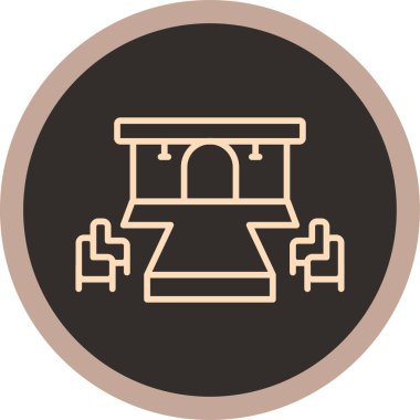 Modern b 'nin vektör illüstrasyonu inşa simgesinden yoksun