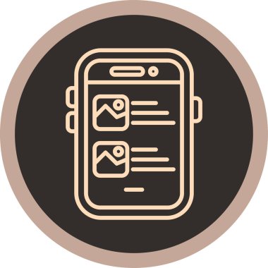 Seo simgesinin vektör illüstrasyonu